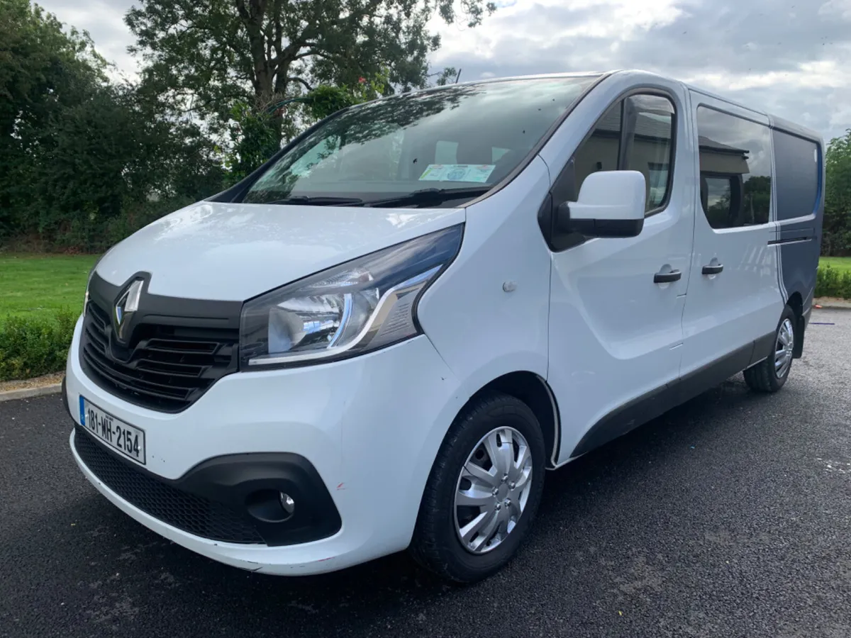 Renault Trafic 2018 Factory CREW CAB A/C - Image 1