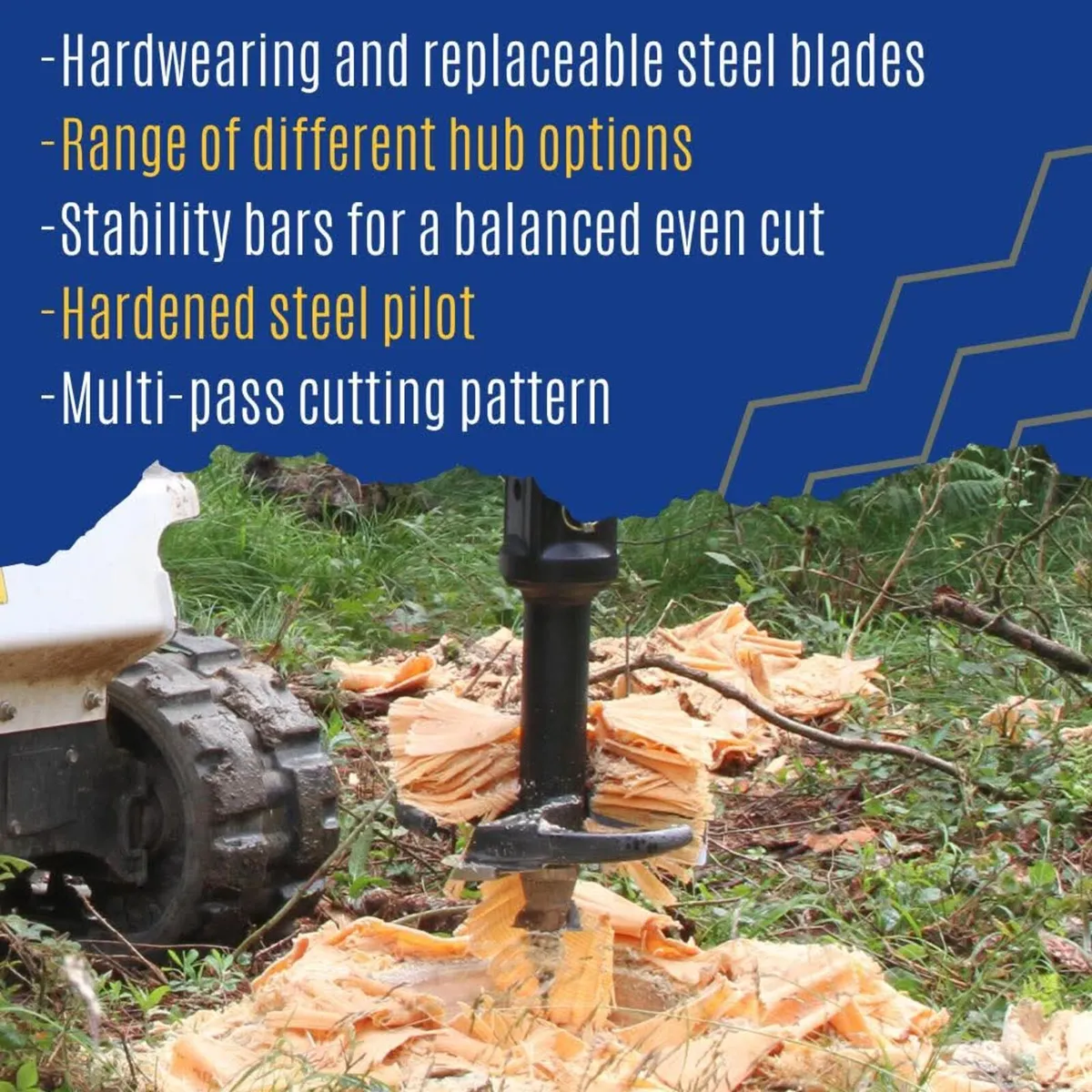 AUGER TORQUE STUMP PLANERS & SPLITTERS - Image 2