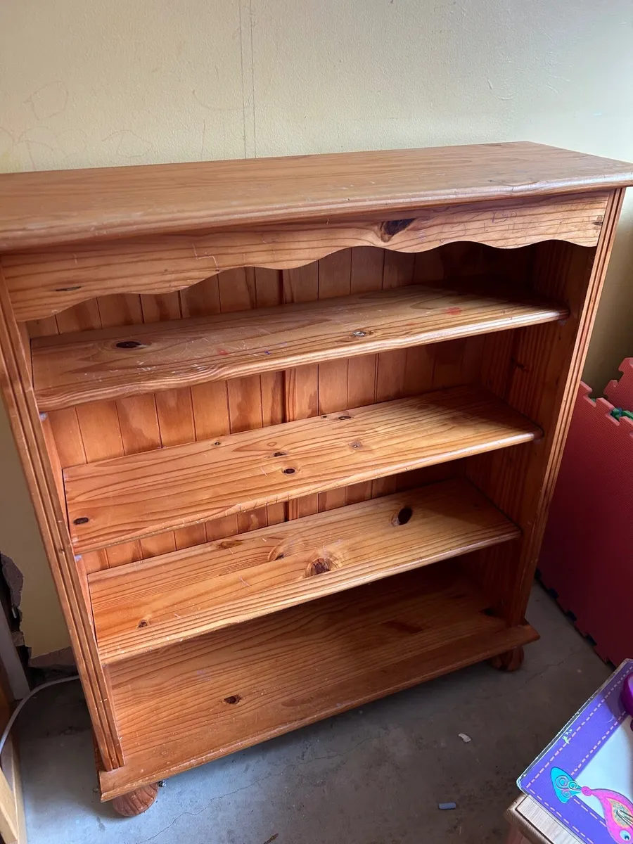 Free study desk , chair and book case unit - Image 1