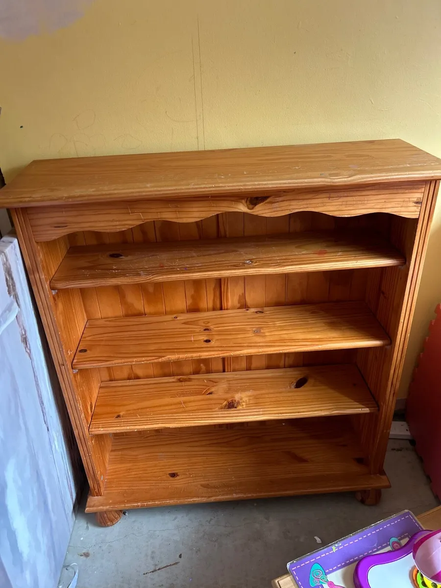 Free study desk , chair and book case unit - Image 2