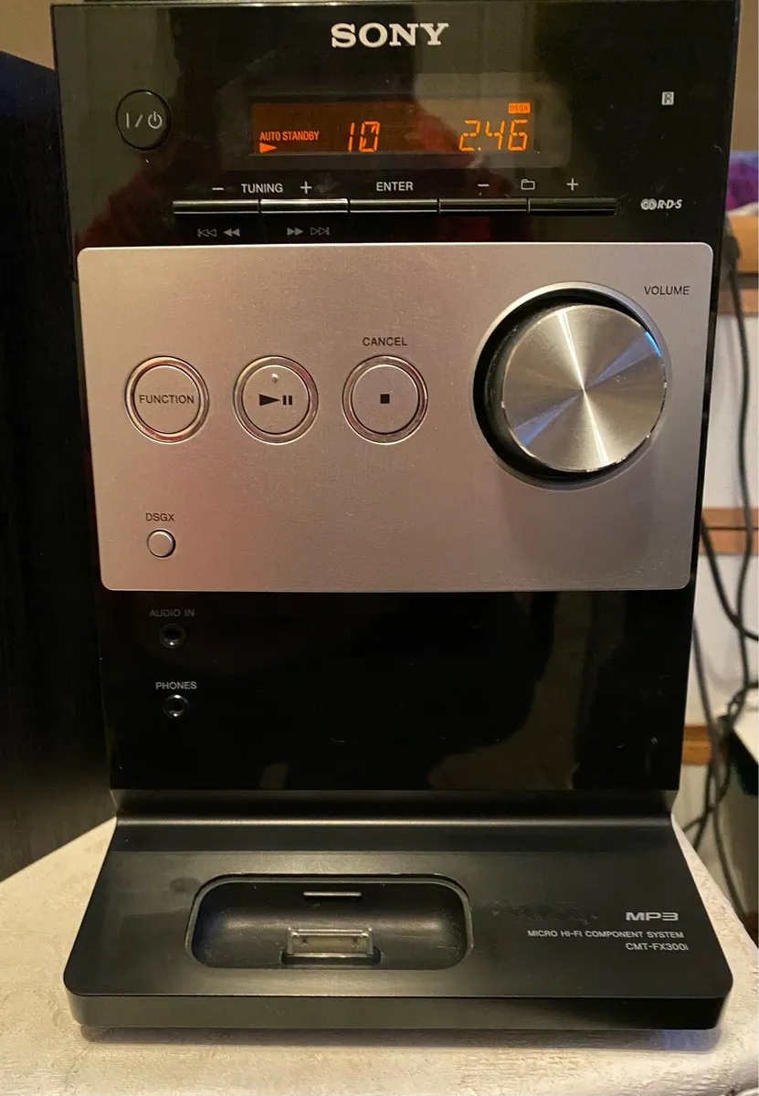 Sony Micro Hifi Stereo System CMT-FX300 - Image 3