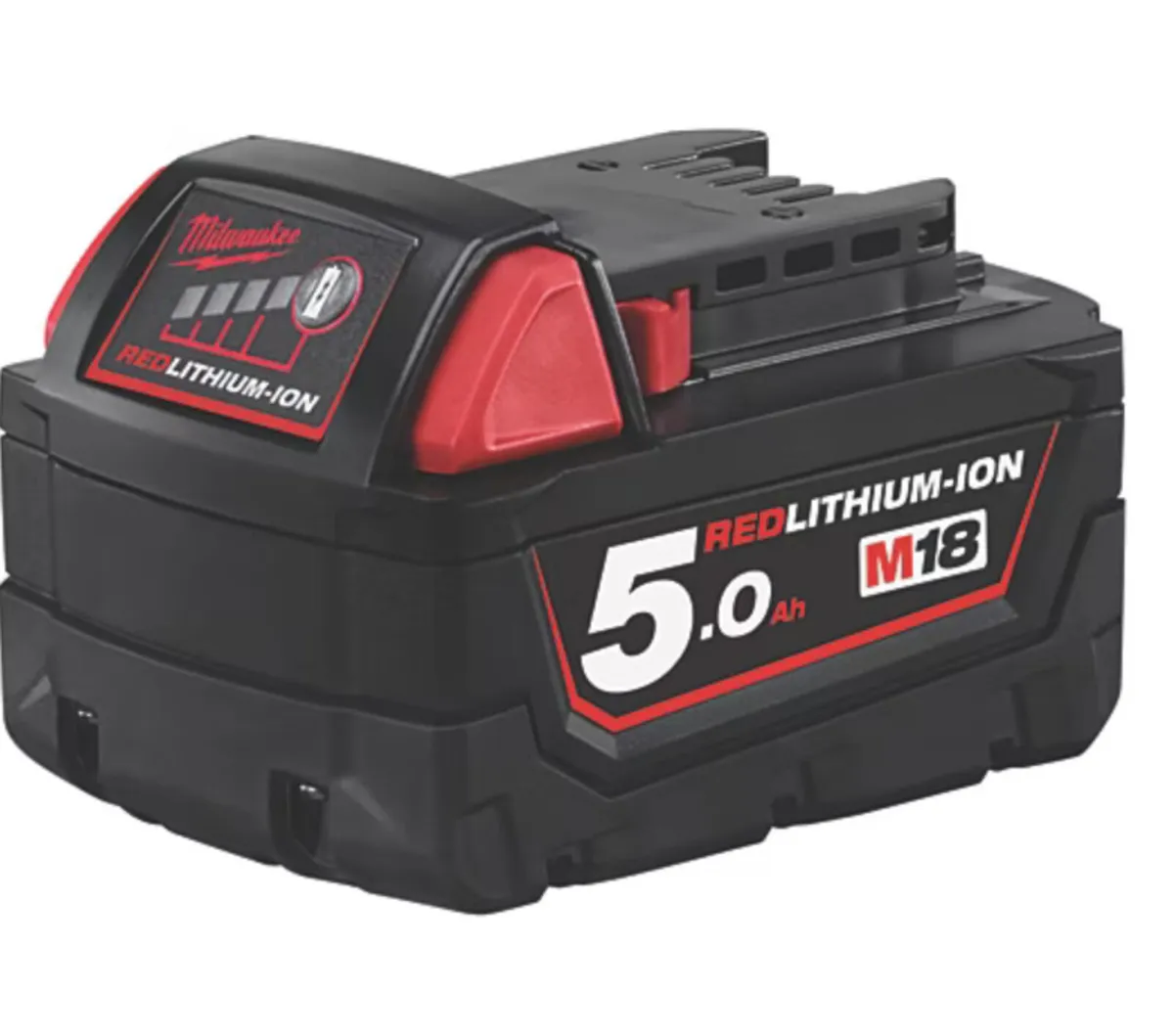 Milwaukee M18 B5 18v 5.0ah Li-ion Redlithium - Image 1