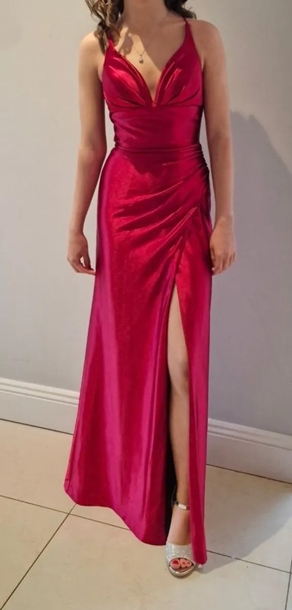 Stunning Red Debs / TY ball dress - Image 3