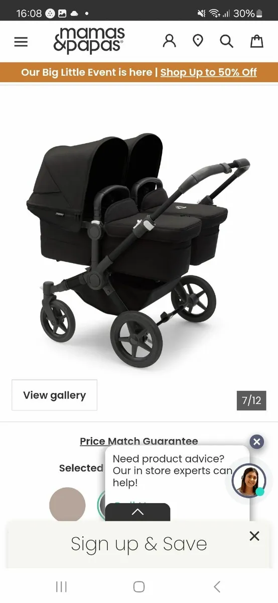 Bugaboo donkey twin travel system - Image 2