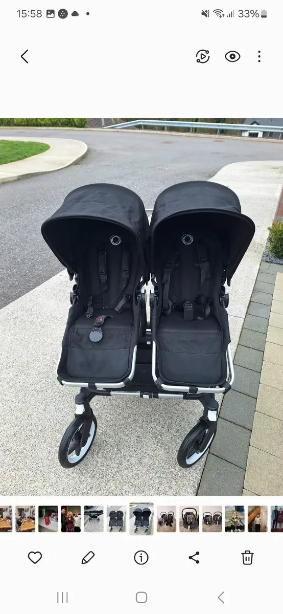 Bugaboo donkey twin travel system - Image 3