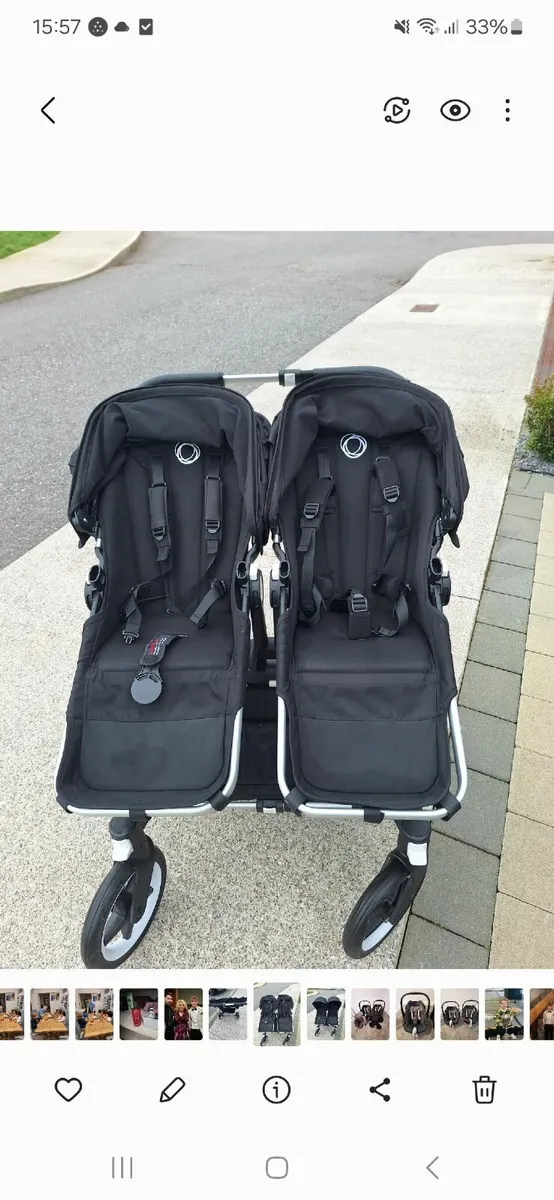 Bugaboo donkey twin travel system - Image 4