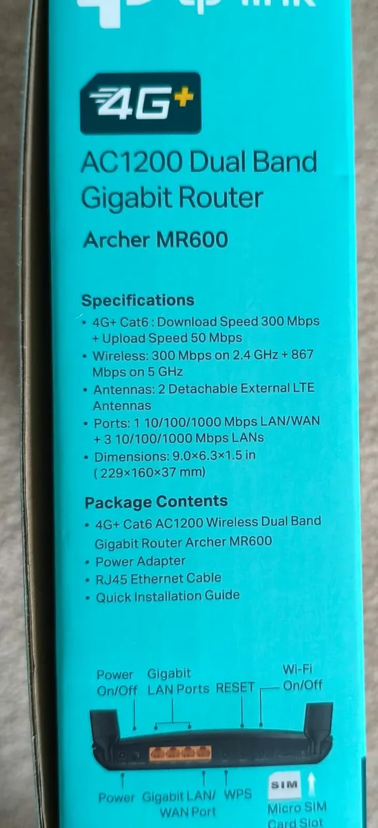 4G Modem - Router, little used - Image 4