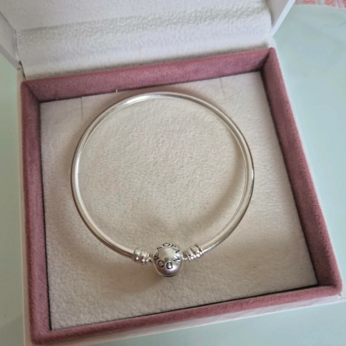 Pandora jonc bracelet moments clap - Image 2