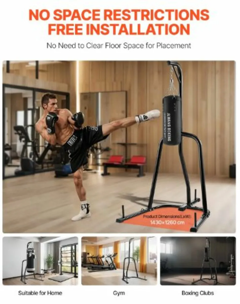 Heavy Duty Punching Bag Frame Boxing Punching - Image 4