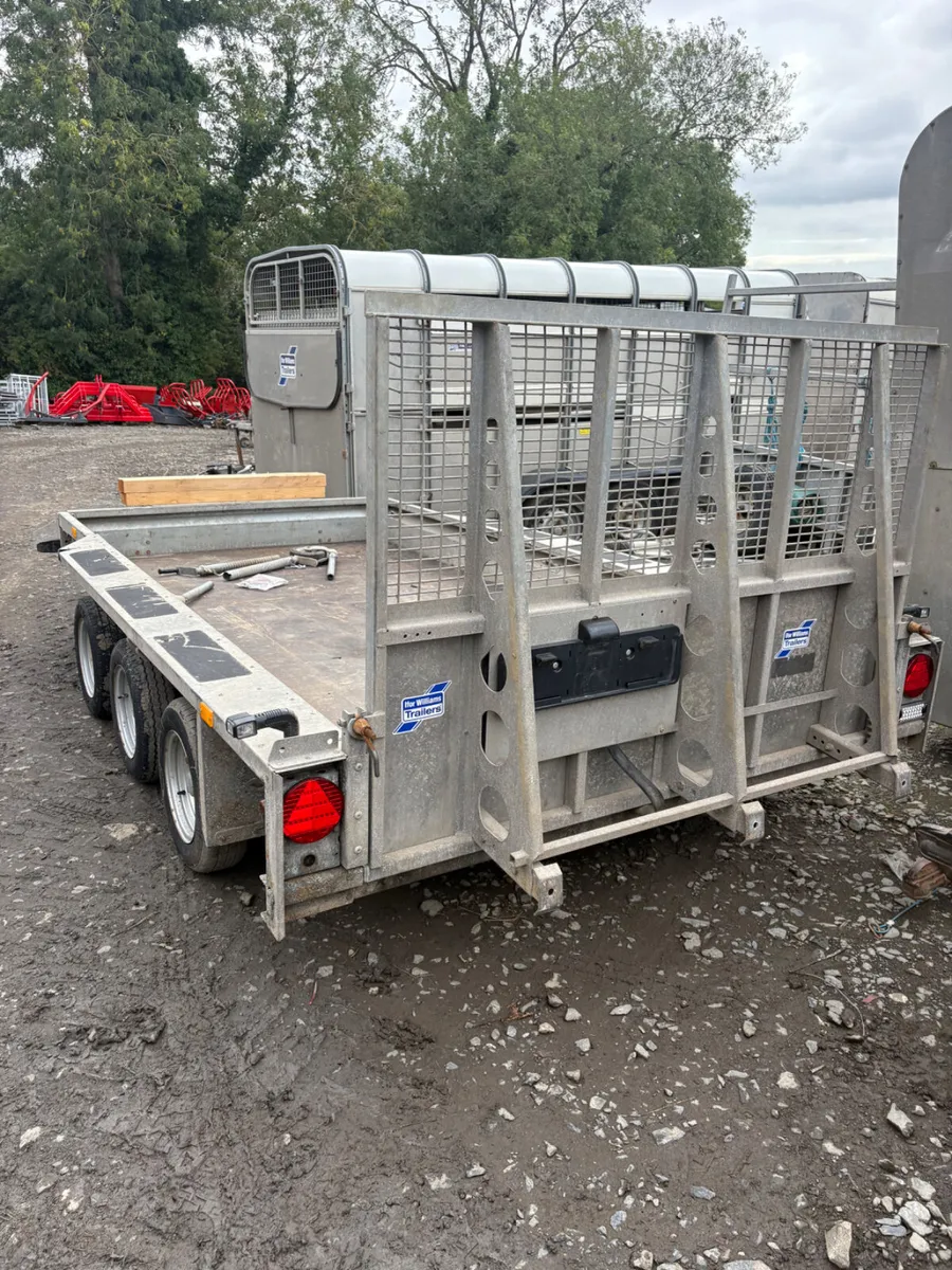 2023 ifor Williams 12ft plant trailer - Image 2
