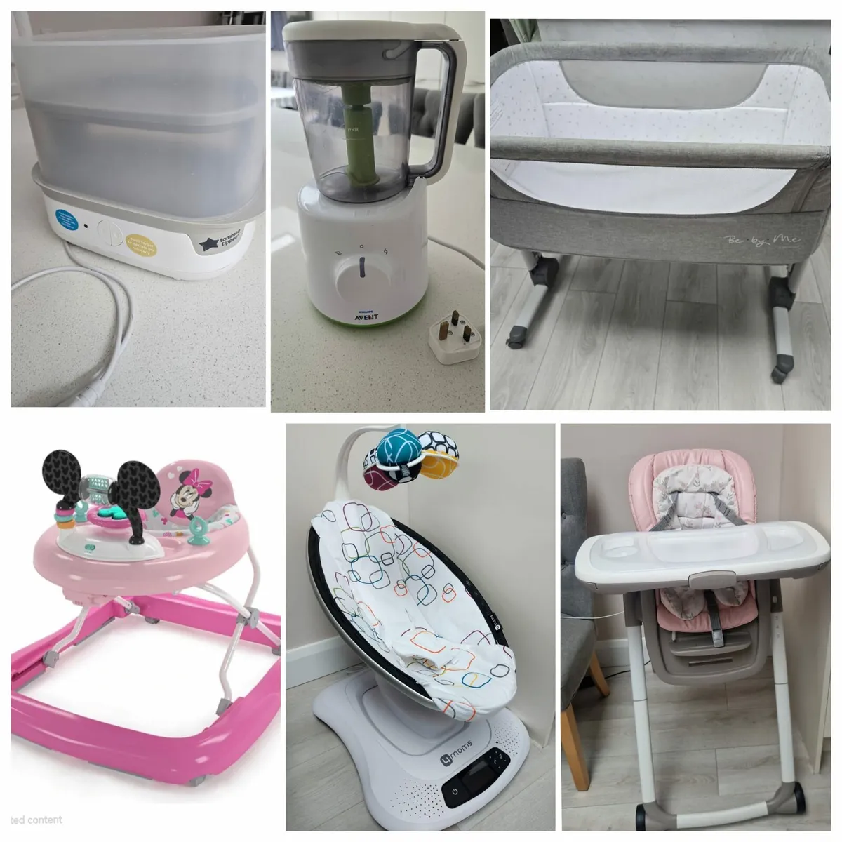 selection of baby items in excellent condition - Image 1
