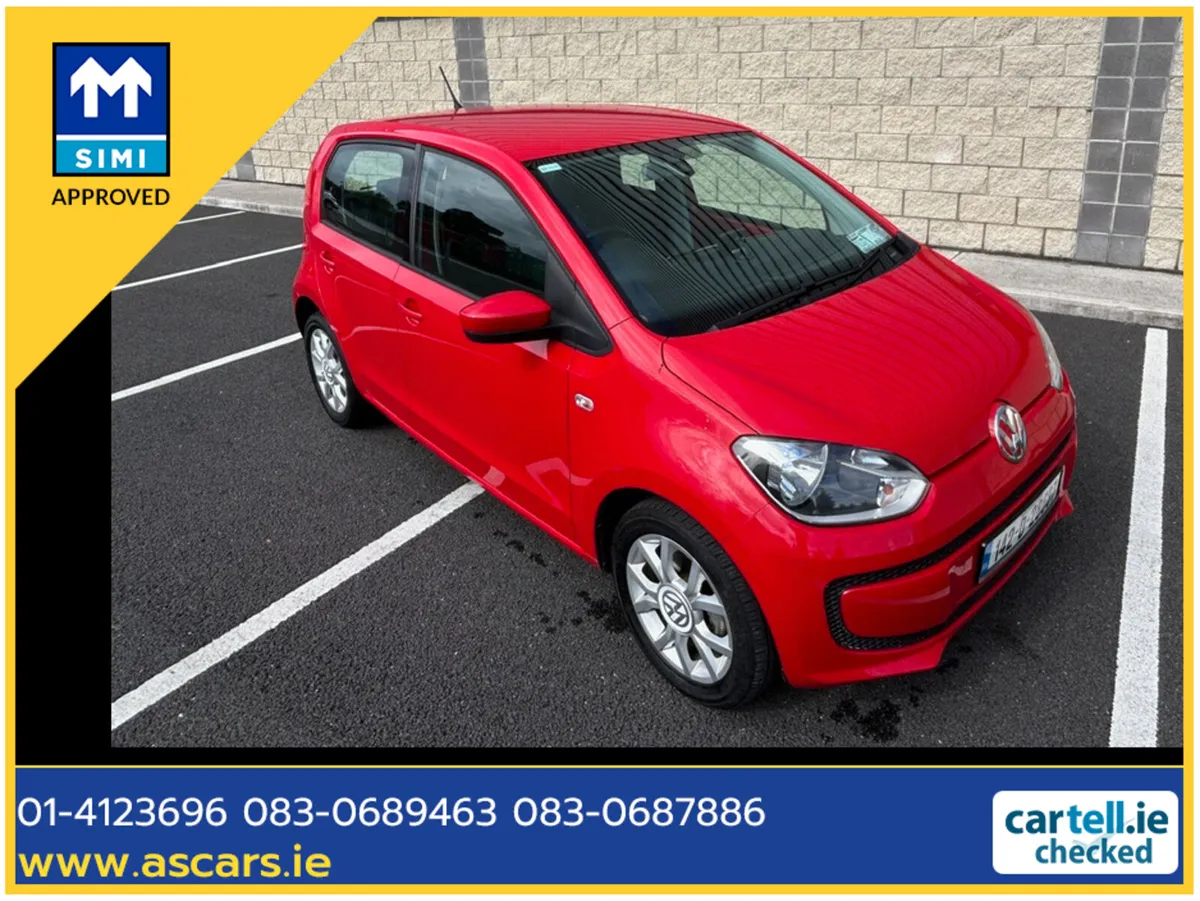 Volkswagen up! AUTOMATIC ** LOW MILEAGE IRISH CAR - Image 1