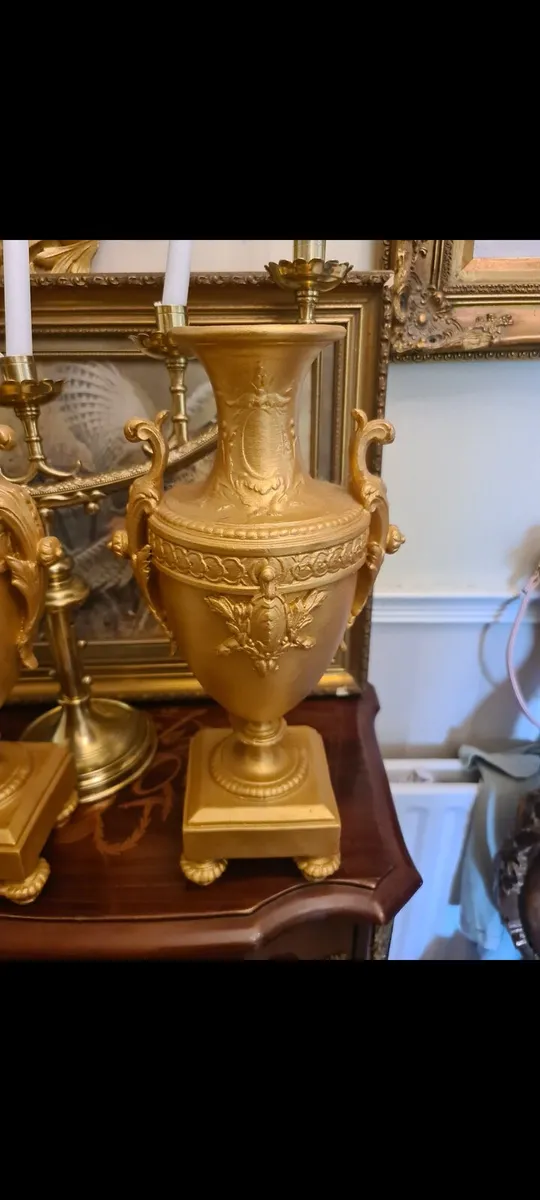 Large Art Deco urns - Image 3