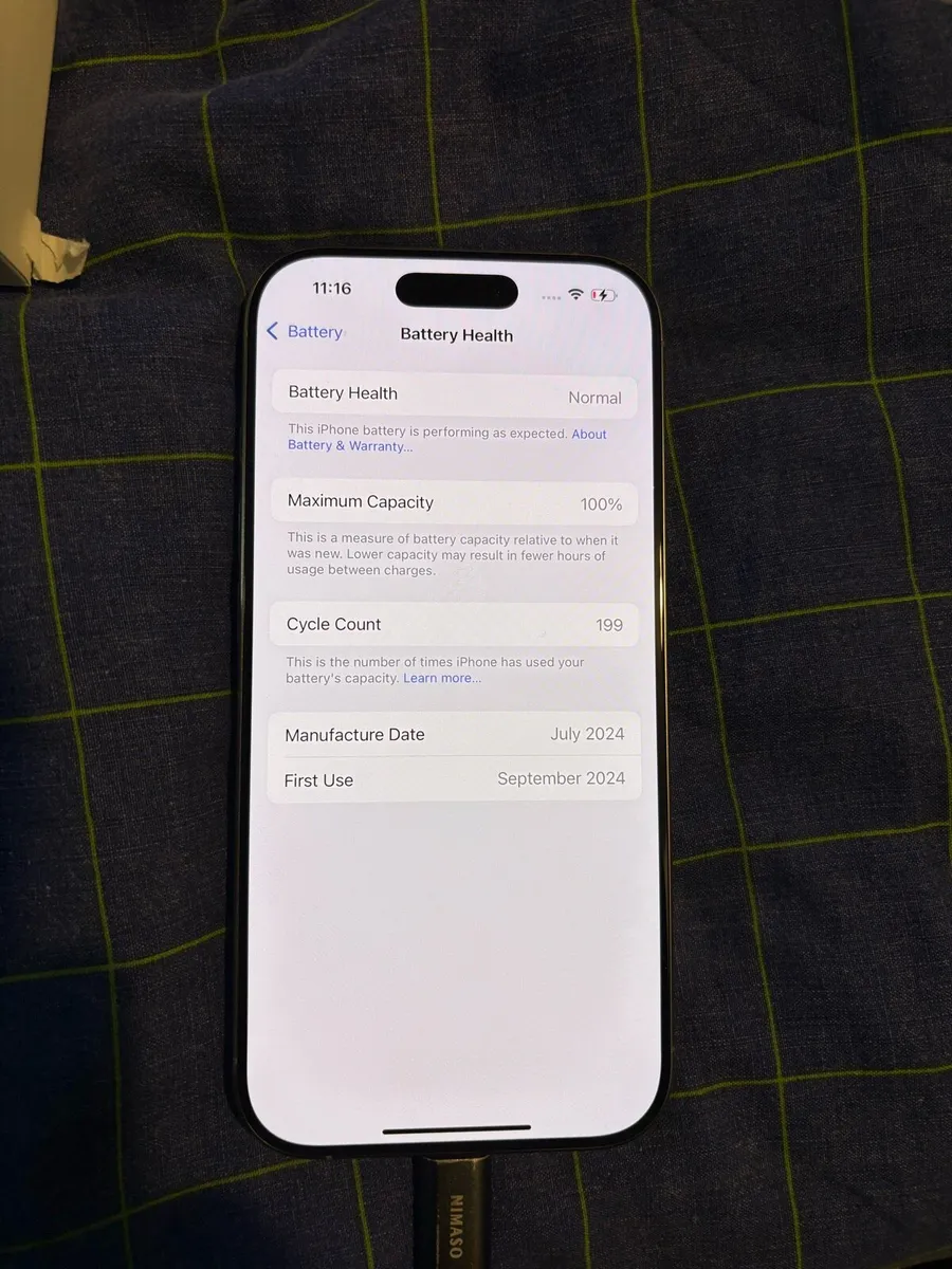 iPhone 16 Pro 128GB Natural Titanium (Unlocked) - Image 2