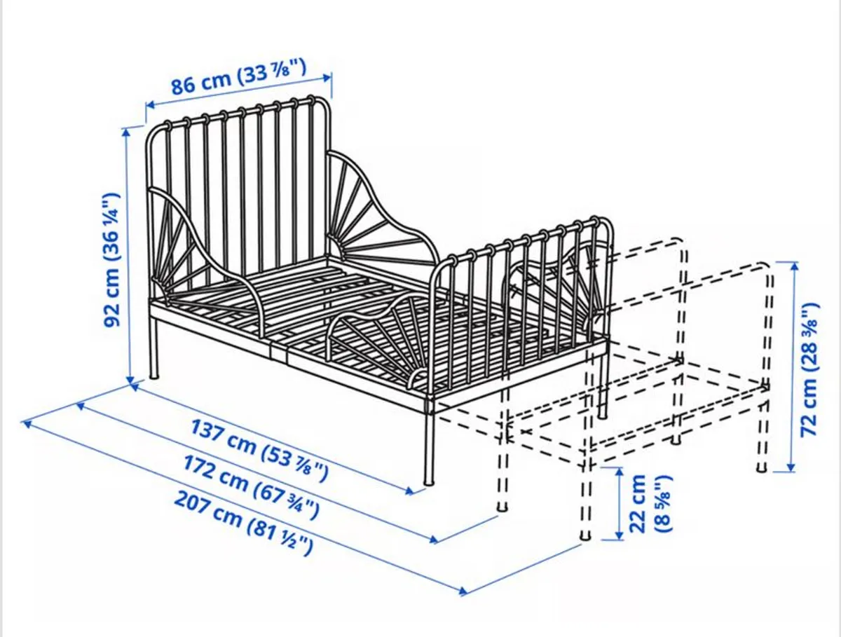 Minnen Extendable Bed - Image 2