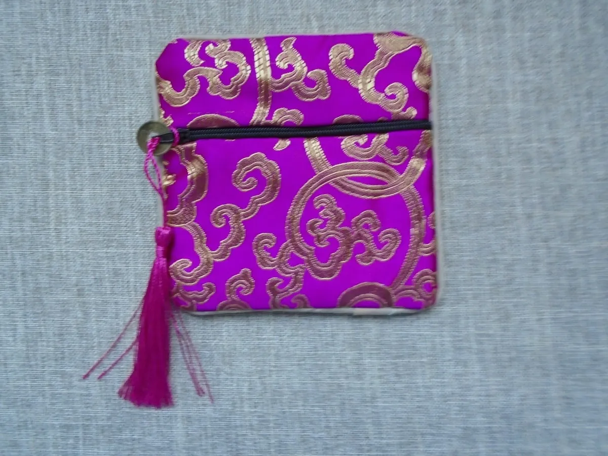 Coin purse,Silk purse,Jewellery pouches - Image 1