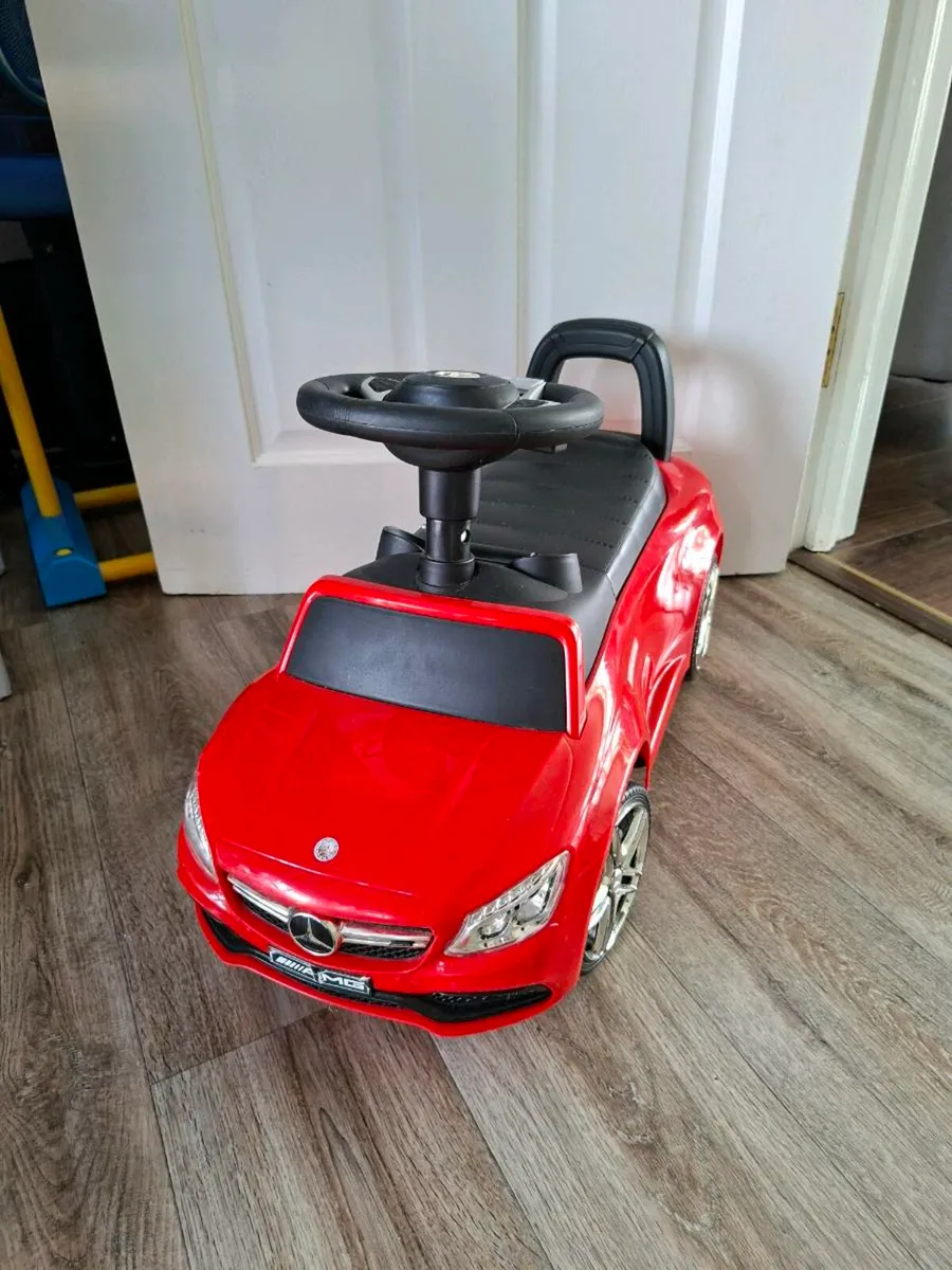 Mercedes-Benz C-Class Car Push-Along Ride On - Image 1