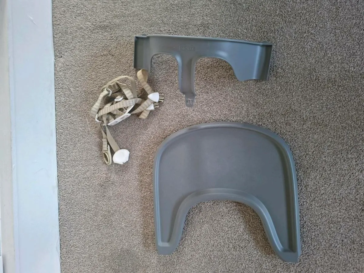 Stokke Chair with accessories - Image 4