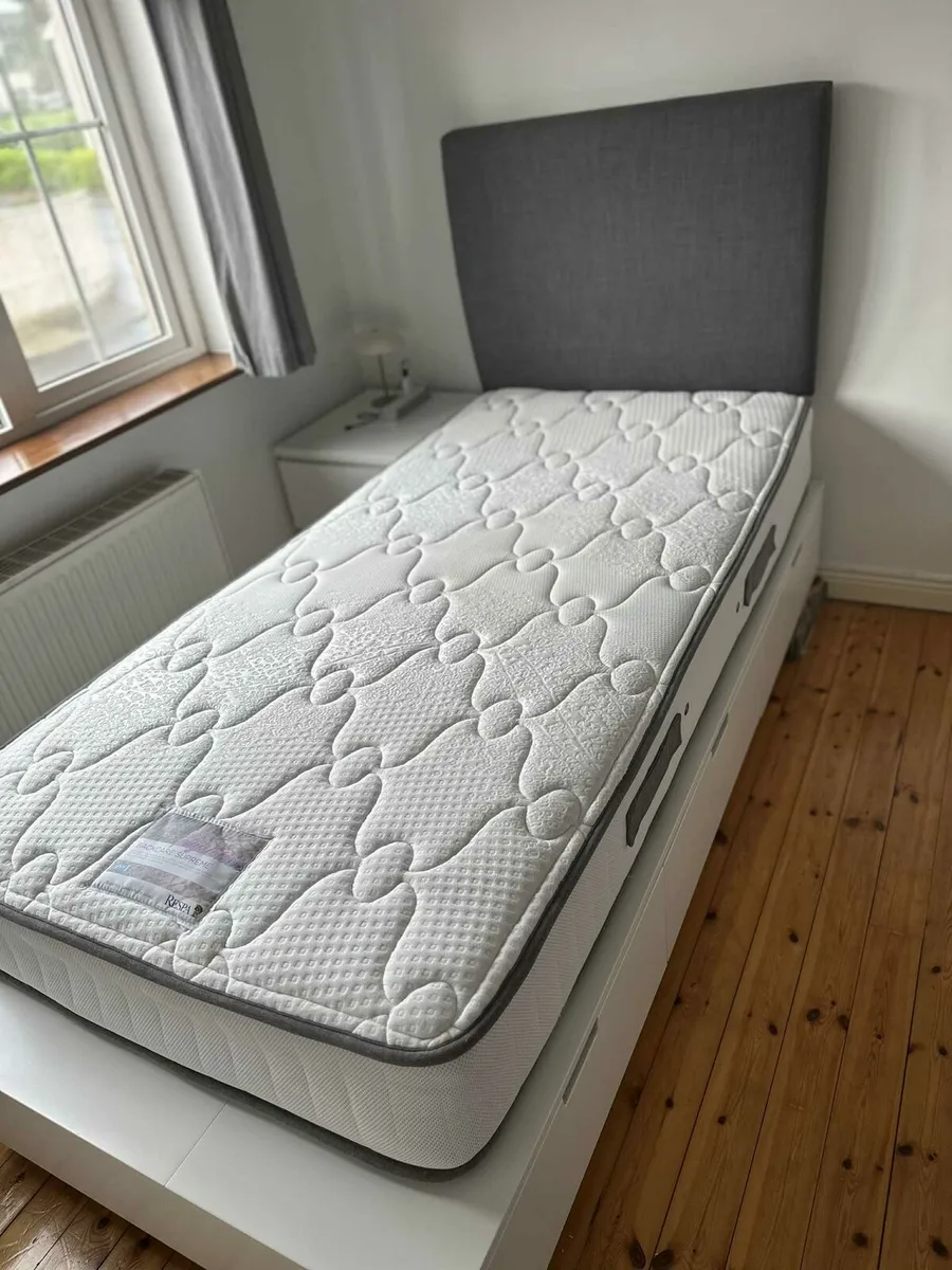 Single bad with drawers + headboard +mattress - Image 2