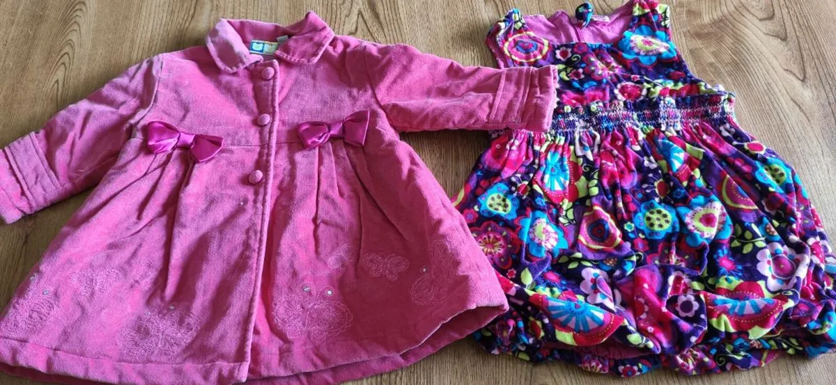 Baby girl 6-9 months clothes bundle - Image 1
