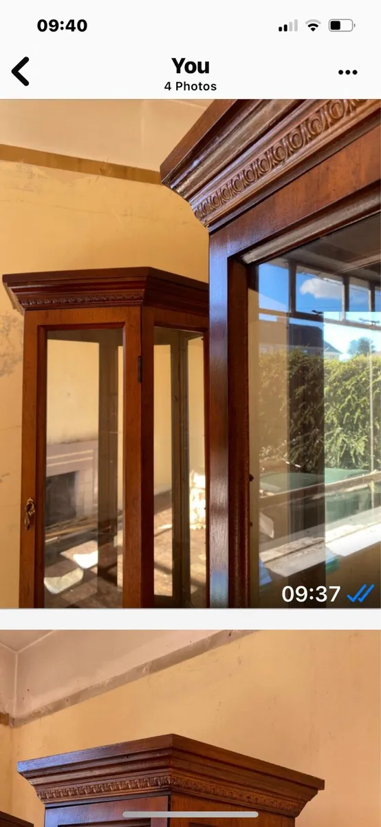 Mirrored backed Display Cabinets - Image 3