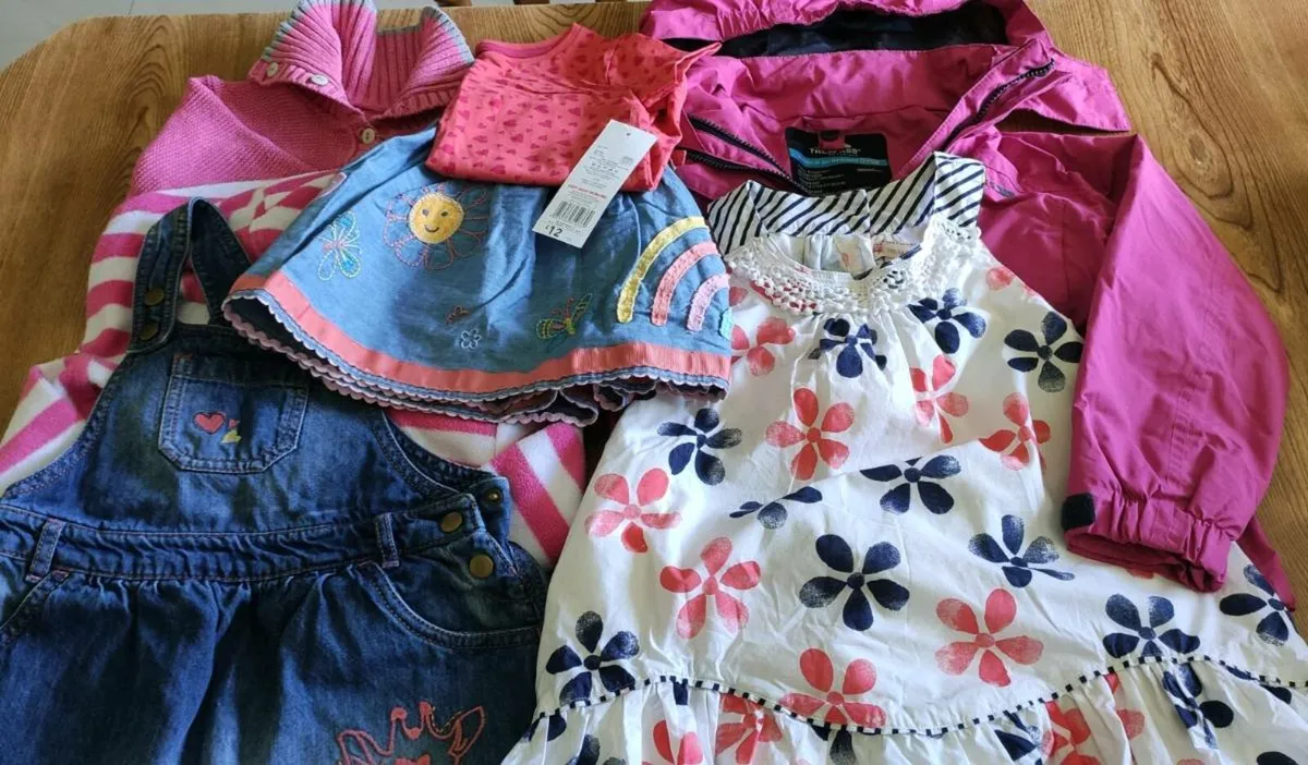 Girls clothes bundle 4-5 years + jacket - Image 1