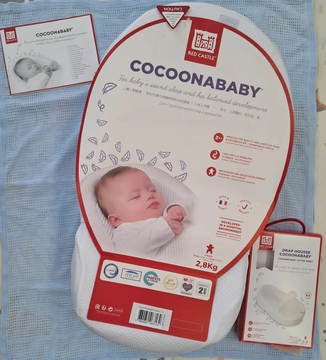 Cocoonababy & Extra Fitted Sheet - Brand New - Image 1