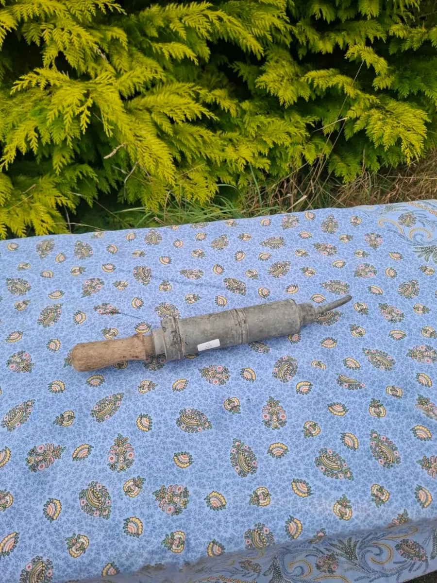 Antique medical clyster possible to post