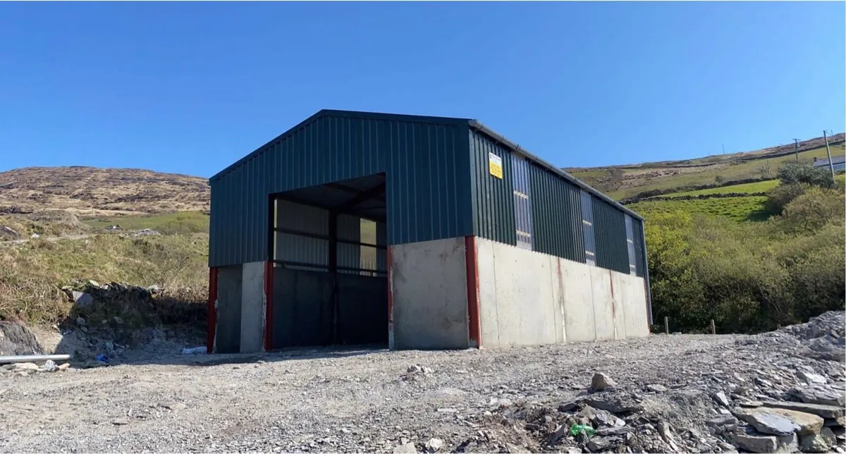 47-3 x 35 x 14’ kit shed