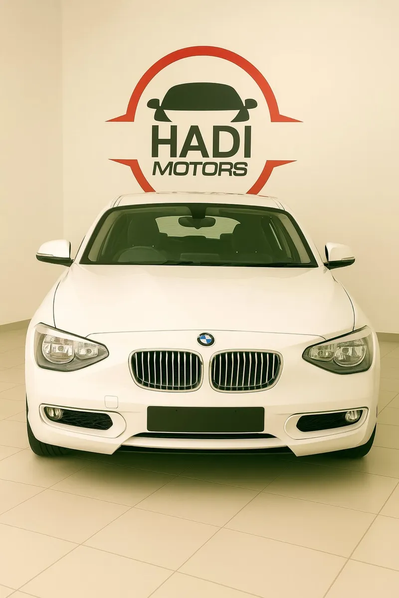 BMW SERIES 1 WHITE 2015 - Image 1