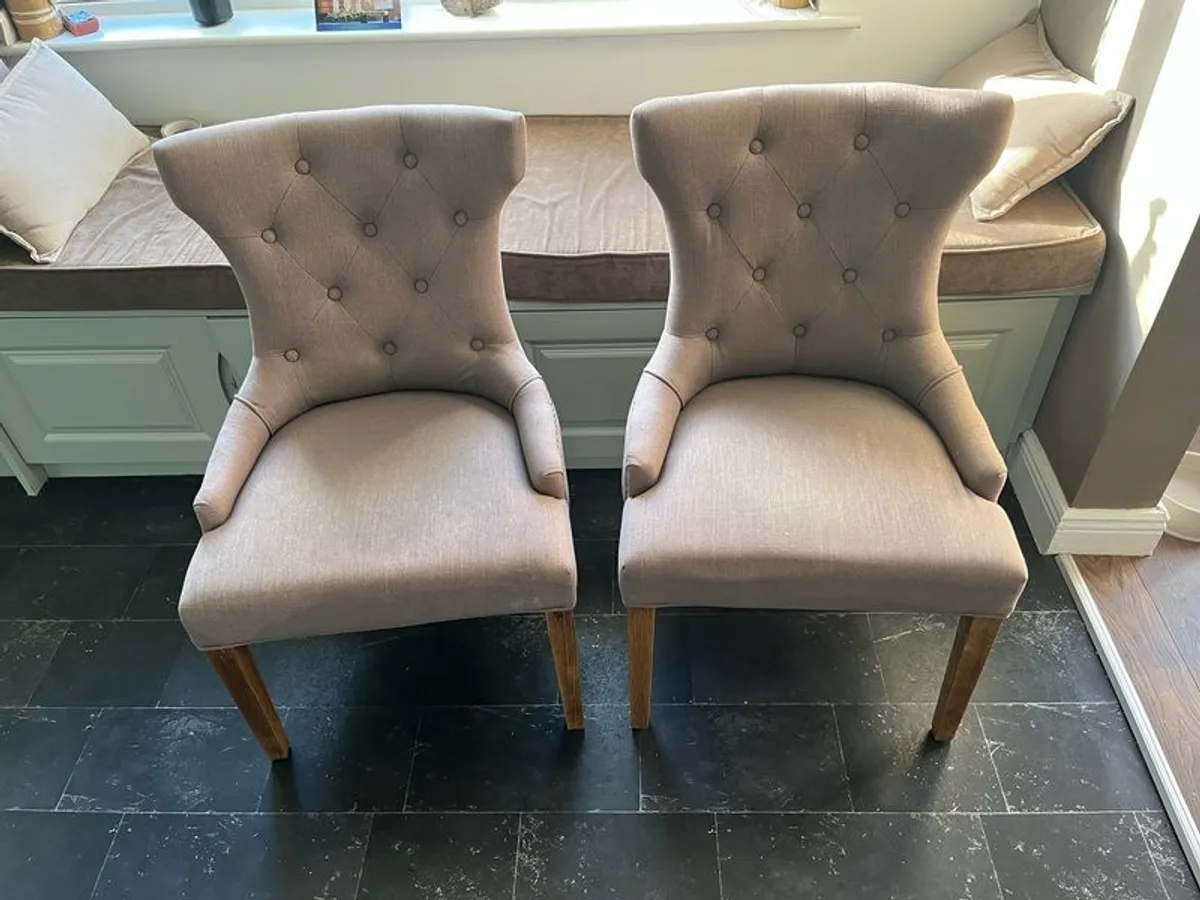 2 kitchen Chairs - Image 1