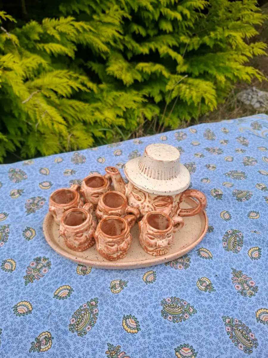 Ceramic shots set postage possible