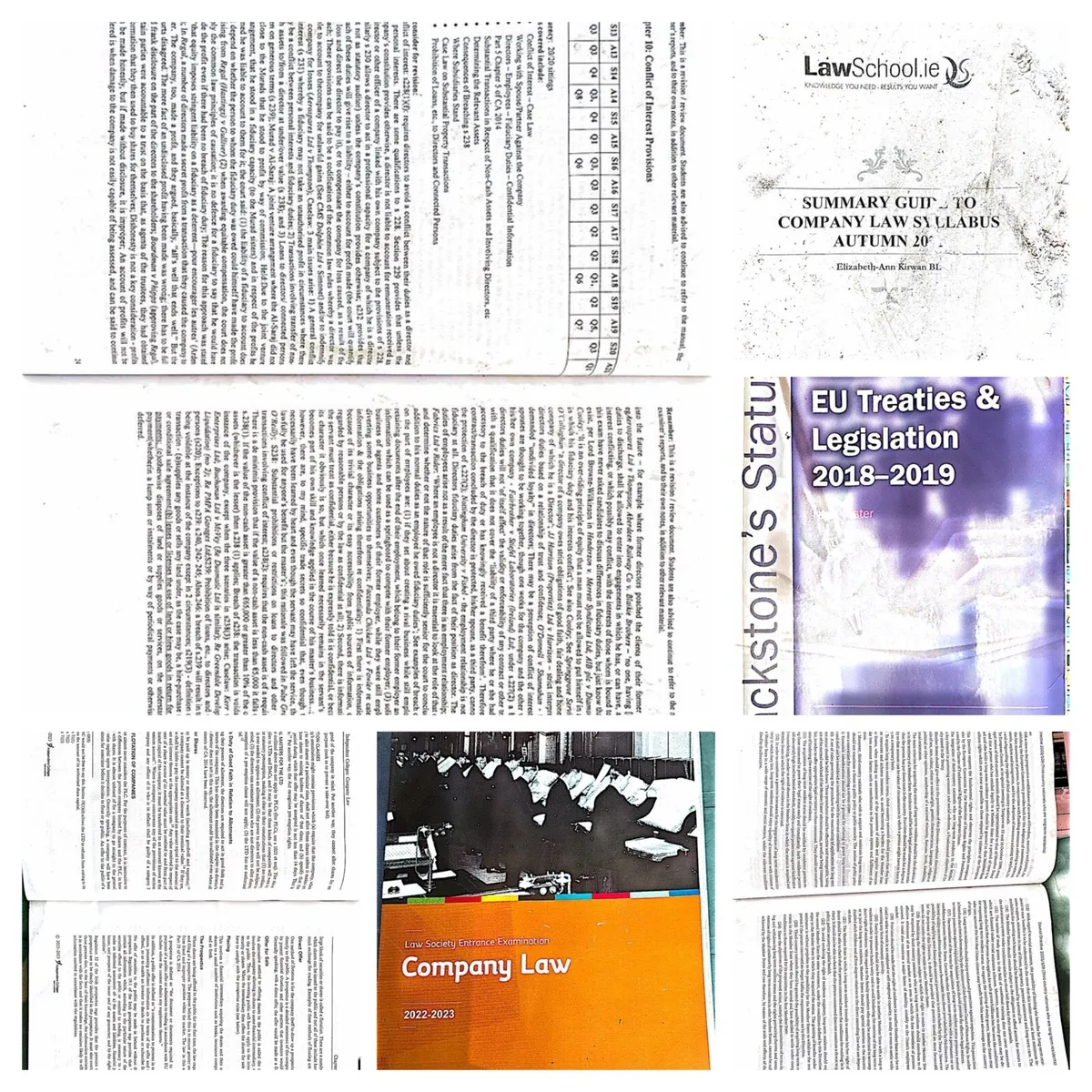 FE1 LAW BOOKS - Image 4