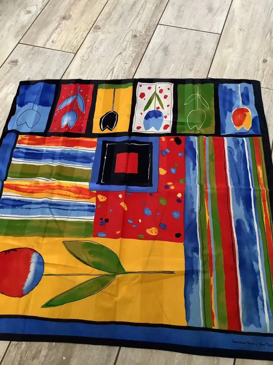 100 plus silk vintage scarfs - Image 2