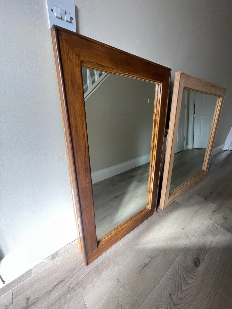 Solid Wood Mirrors Available - Image 1