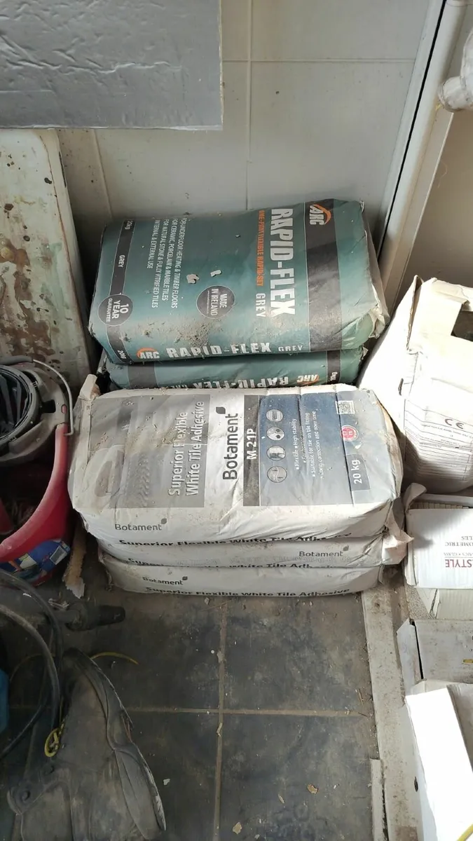 Tile adhesive