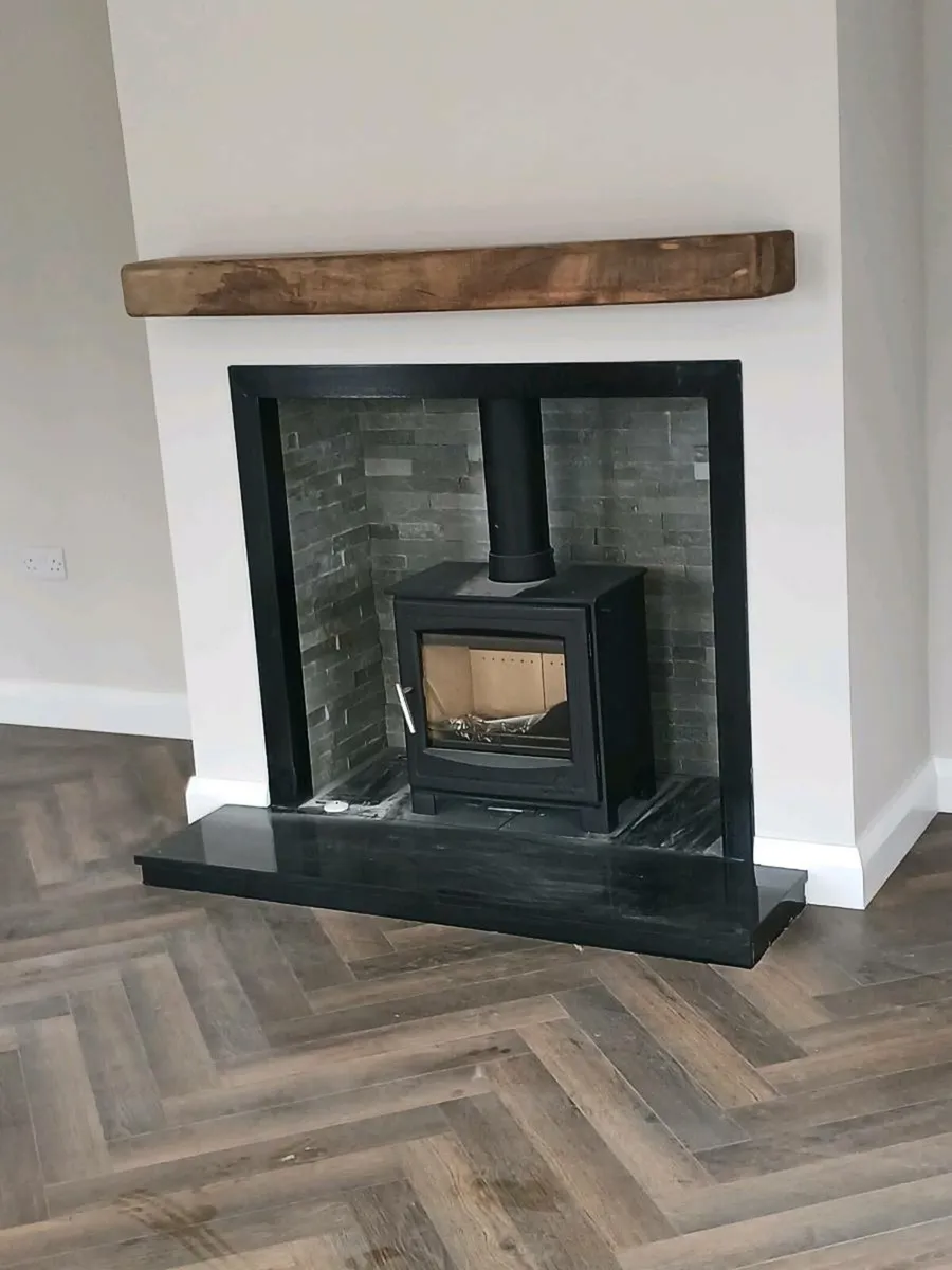 Mantle beams live edge and straight cut - Image 1