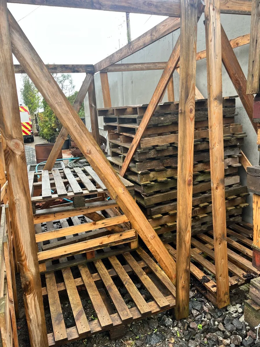 Wooden boxes suitable for sticks / turf - Image 2