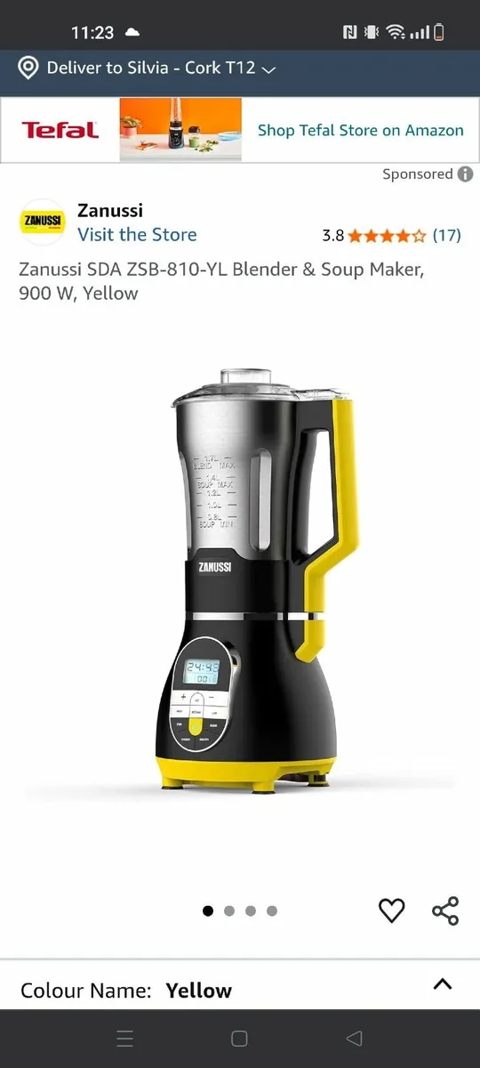 Zanussi soup maker - Image 1
