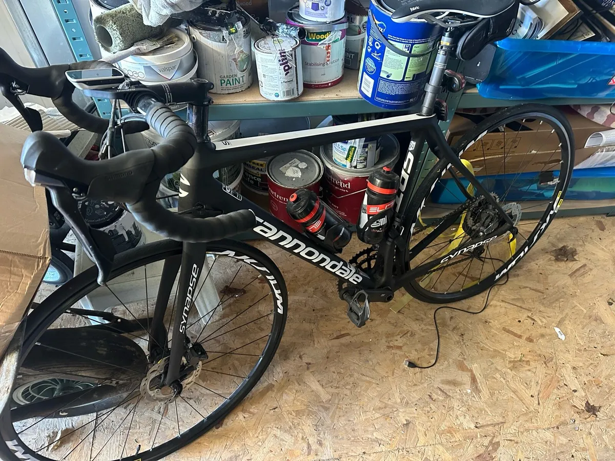 Cannondale carbon fibre bike