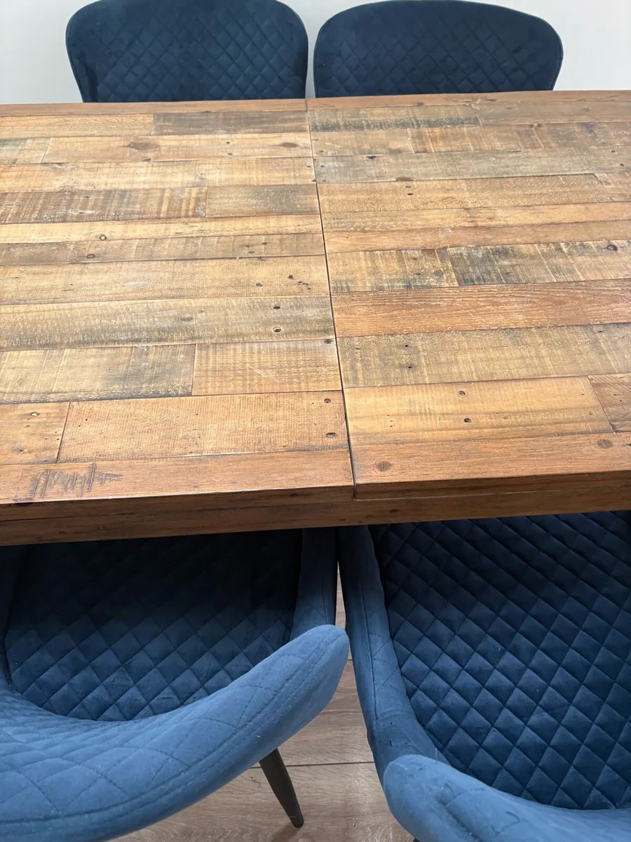 Dining table 4 chairs - Image 4