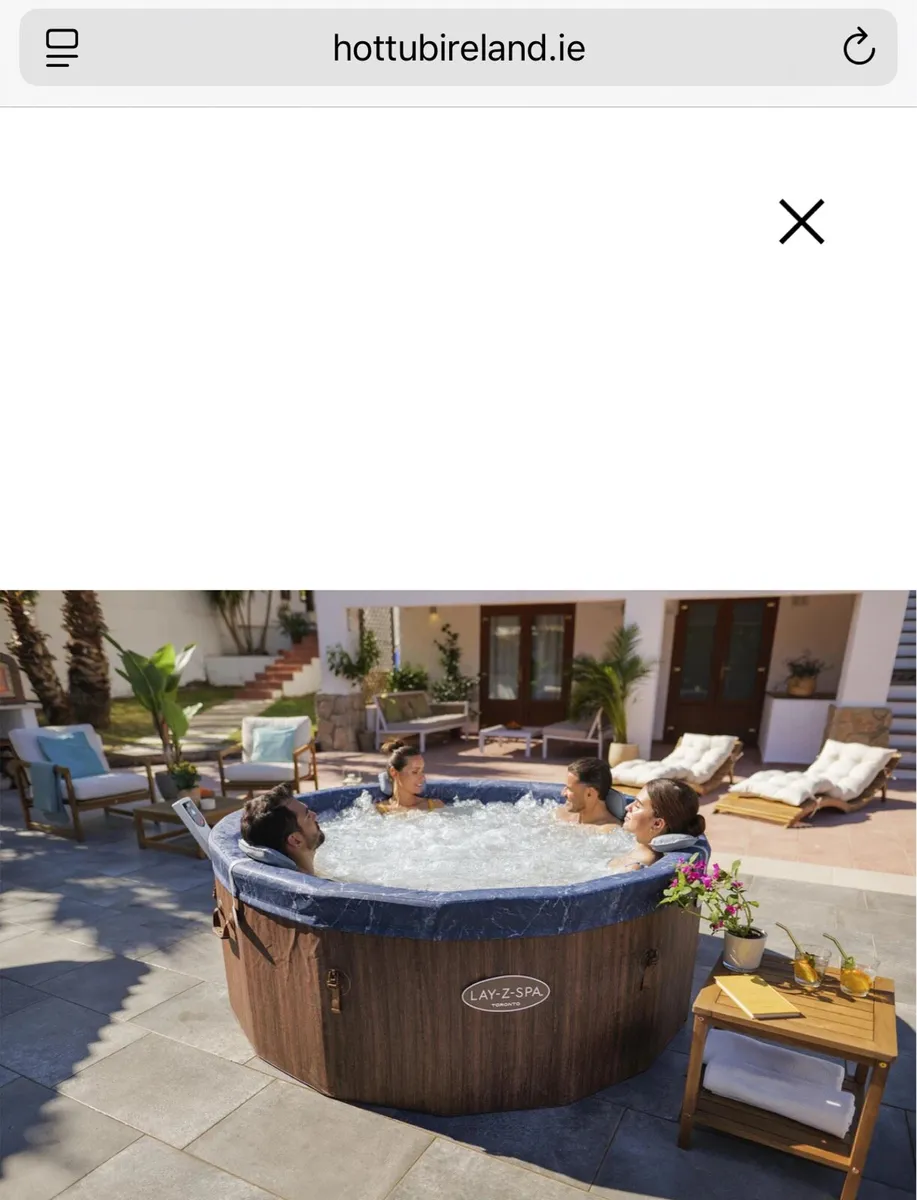 Lay-Z-Spa Toronto AirJet Plus Hot Tub - Image 2