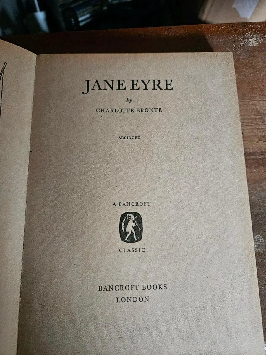 Vintage Jane Eyre Book - Image 2