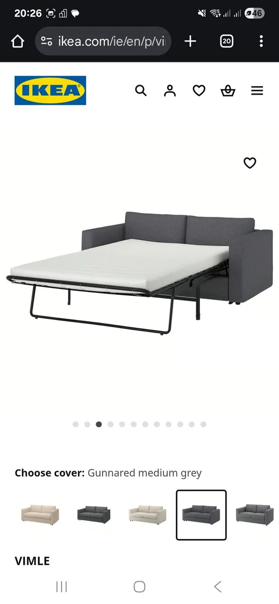 Ikea sofa bed - Image 2