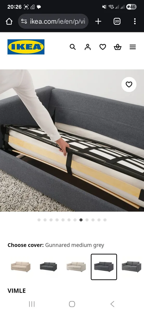 Ikea sofa bed - Image 3