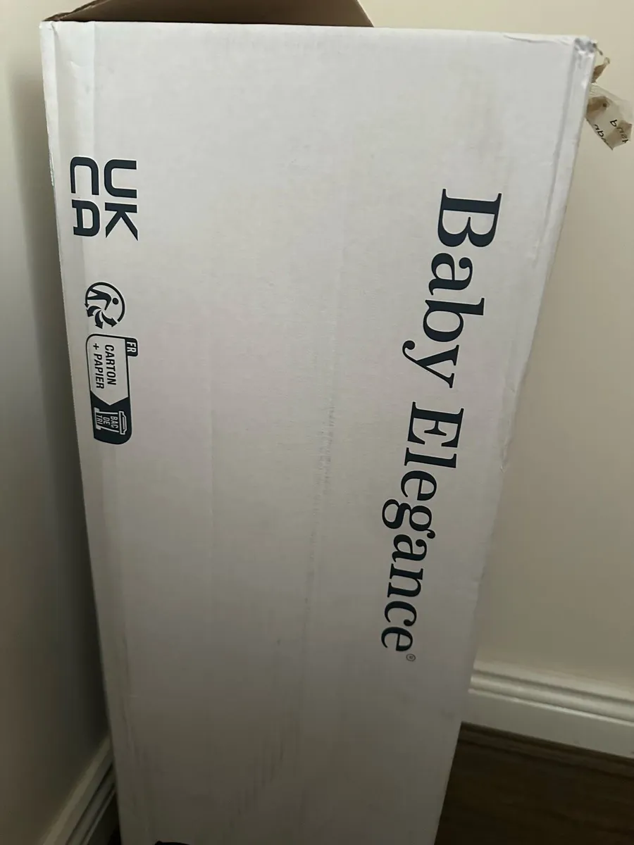 RIO COT BED WITH BRAND NEW MATRESS - Image 1