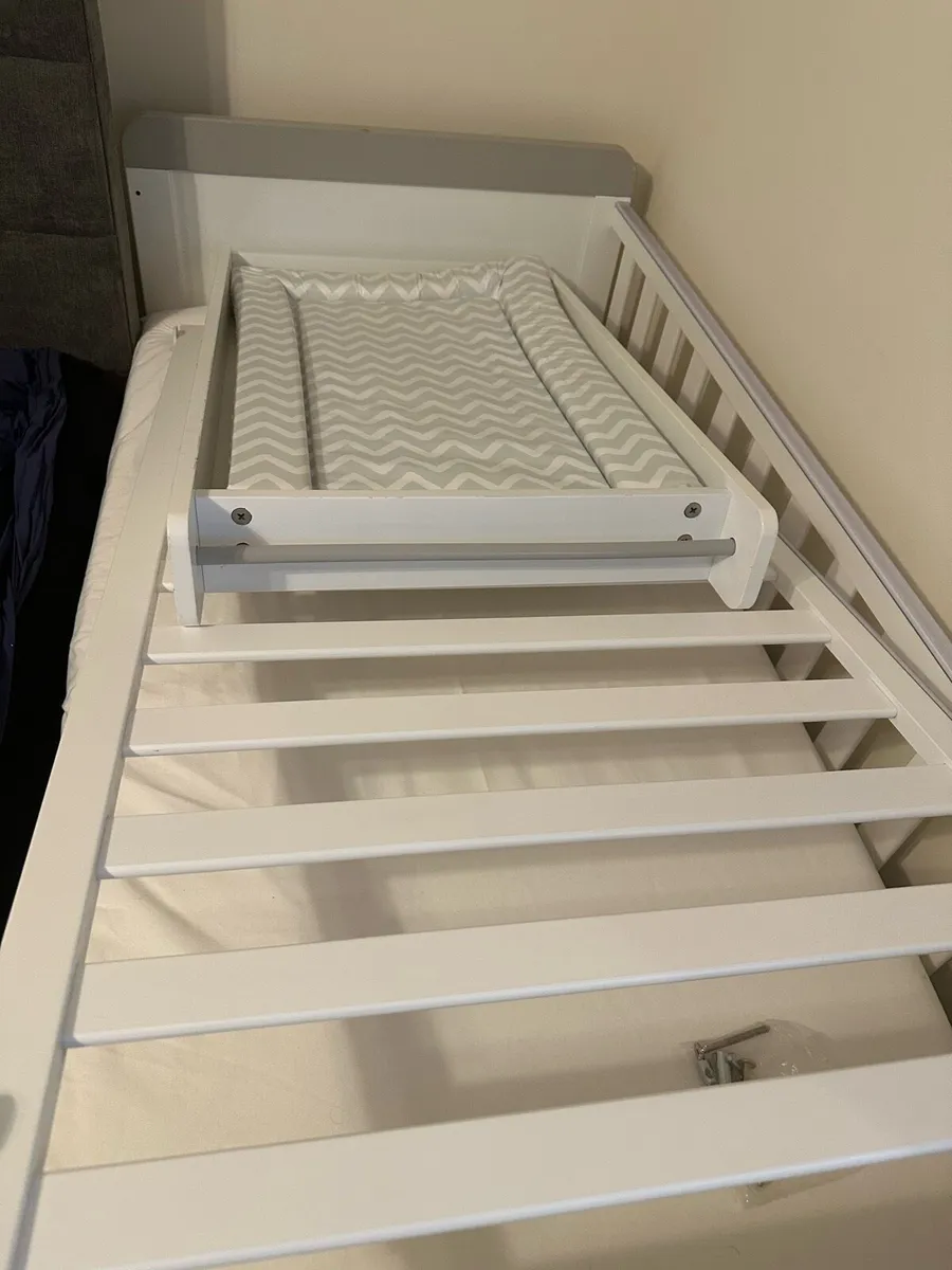 RIO COT BED WITH BRAND NEW MATRESS - Image 4