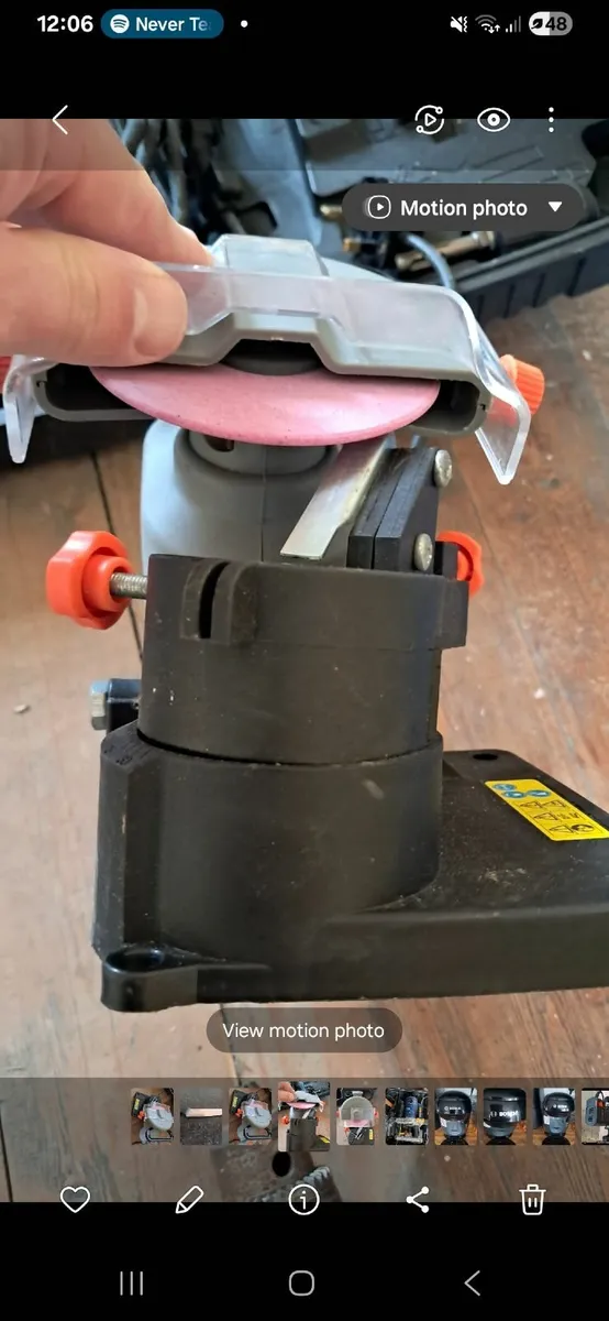 Chain saw sharpener - Image 1