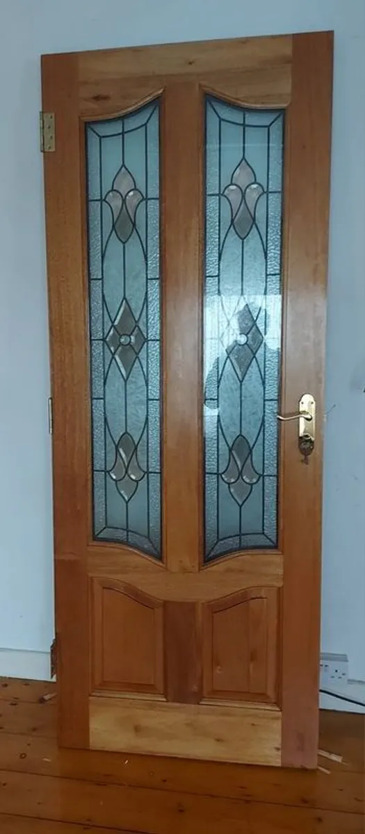 Interior Stained Glass Doors - Image 1