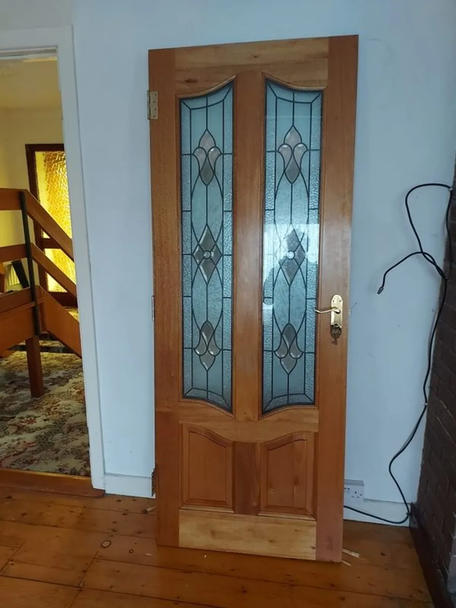 Interior Stained Glass Doors - Image 2